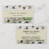 Bijenhoningwerker Queen Bees Antiek Visitekaartje (Voorkant / Achterkant)