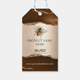 Bijenhouder Apiarist Bijen Boerderij Honingbijen H Cadeaulabel