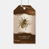 Bijenhouder Apiarist Bijen Boerderij Honingbijen H Cadeaulabel (Achterkant)