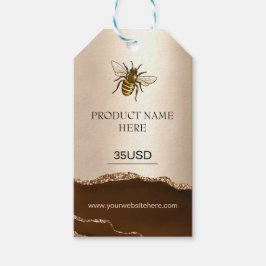 Bijenhouder Apiarist Bijen Boerderij Honingbijen H Cadeaulabel