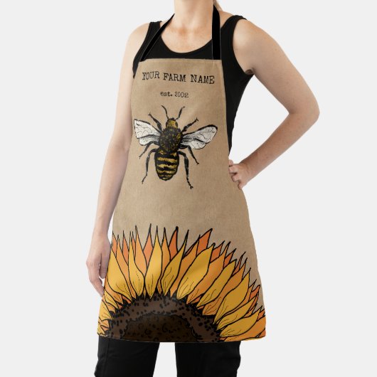 Bijenhouder Apiarist Bijen Boerderij Honingbijen H Schort (Insitu)