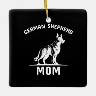 Bijenhouder Art German Shepherd mama Keramisch Ornament