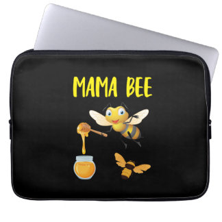 Bijenhouder Art Mama Bee Laptop Sleeve