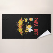 Bijenhouder Art Papa Bee 2 Badhanddoek (Badhanddoek)