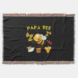 Bijenhouder Art Papa Bee Deken