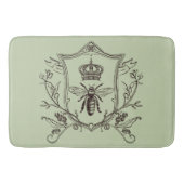  bijenhouder Franse kroonbijenkoningin Badmat (Voorkant)