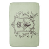  bijenhouder Franse kroonbijenkoningin Badmat (Voorkant Verticaal)