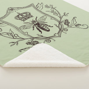 bijenhouder Franse kroonbijenkoningin Sherpa Deken