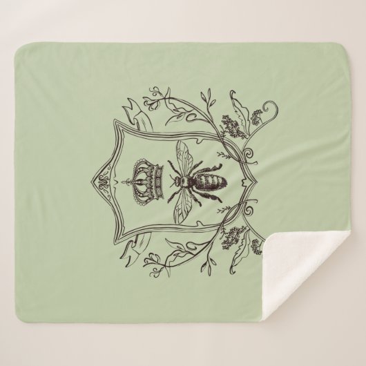 bijenhouder Franse kroonbijenkoningin Sherpa Deken (Voorkant (horizontaal))