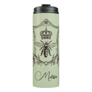 bijenhouder Franse kroonbijenkoningin Thermosbeker