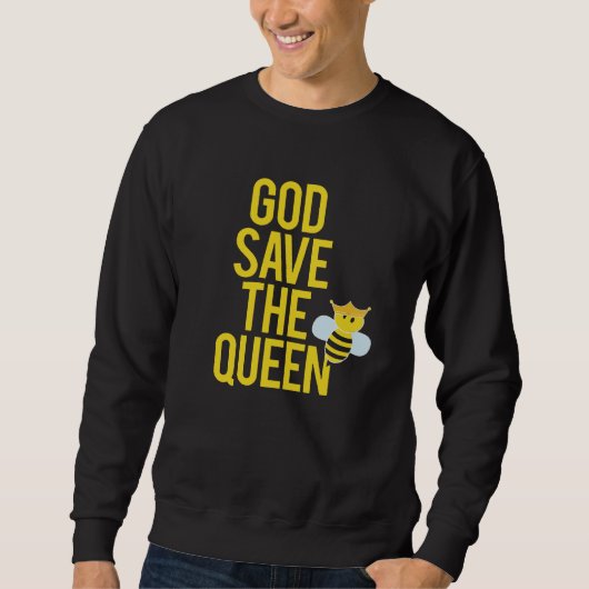 Bijenhouder Gift God Red de koningin Trui (Voorkant)