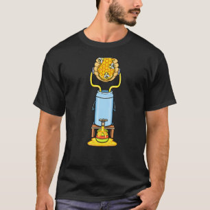 Bijenhouder Honingraat met kraan Bijenhouden T-shirt