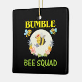 Bijenhouder Kunstbundel Bijenvierkant Keramisch Ornament (Links)