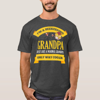 Bijenhouder opa Apiarist Apiculturist Hive T-shirt