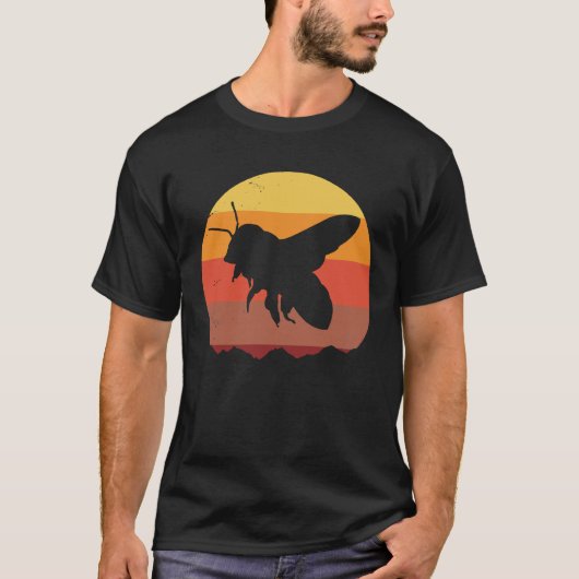 Bijenhouder voor imkers Retro T-shirt (Voorkant)