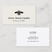 Bijenhouderij Apairy Honingraat Visitekaartje (Voorkant / Achterkant)