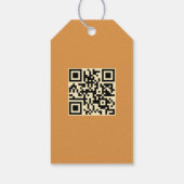 Bijenhouderij Imkerij Logo Ontwerp Honing Cadeaulabel (Achterkant)