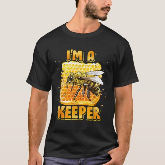 Bijenhouderij is een bijenhouder die honingbijen b t-shirt (Voorkant)