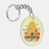 Bijenhouderij Sleutelhanger (Voorkant Links)