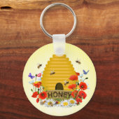 Bijenhouderij Sleutelhanger (Voorkant)