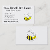 Bijenhouders Boerderij honingbijen Visitekaartje (Voorkant / Achterkant)