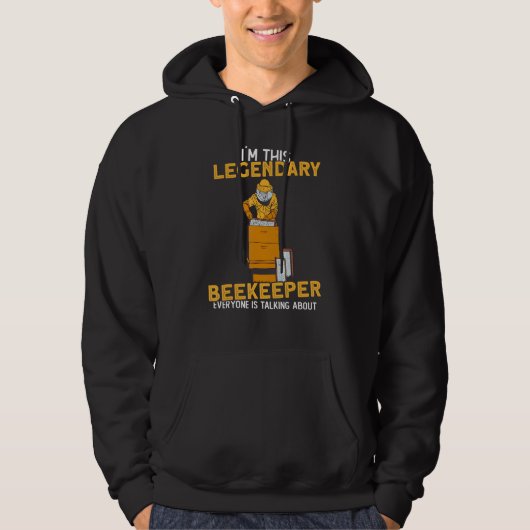 Bijenhouders Honingbijen Hoodie (Voorkant)