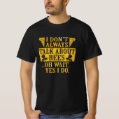 Bijenhouders Ik hou van bijenliefde T-shirt (Voorkant)