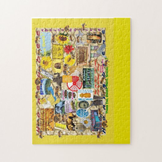 Bijenhouders-puzzel Legpuzzel (Verticaal)