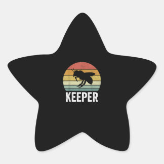 Bijenhouderscadeau | Grappige bijenliefhebber cade Ster Sticker