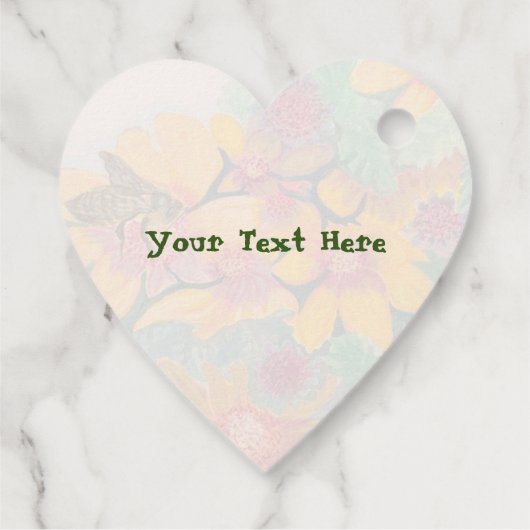 Bijenhuwelijk Bedankjes Labels (Achterkant)