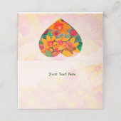 Bijenhuwelijk Plaatskaartje (Buitenkant ongevouwen)