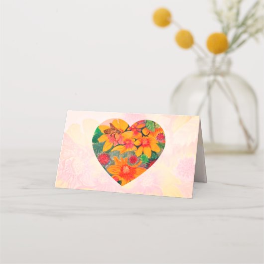 Bijenhuwelijk Plaatskaartje (Achterkant)