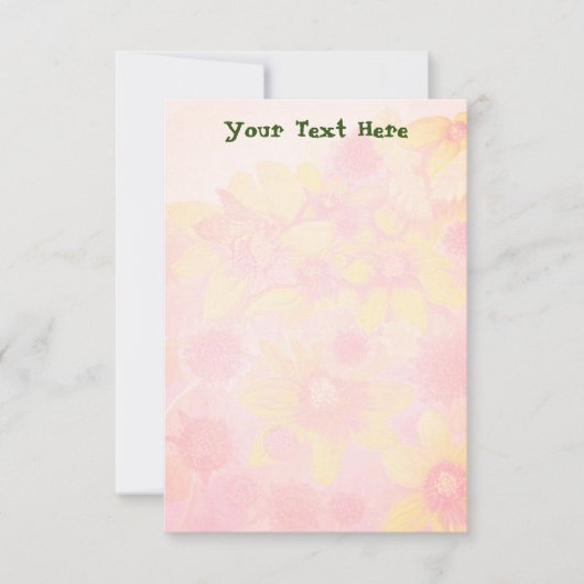 Bijenhuwelijk RSVP Kaartje (Voorkant)