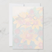 Bijenhuwelijk Save The Date (Achterkant)