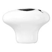 bijenillustratie keramische knop (Zijkant)