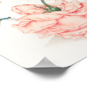  bijenillustratie poster (Hoek)