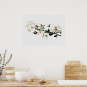  bijenillustratie poster (Keuken)