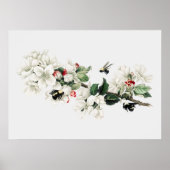  bijenillustratie poster (Voorkant)