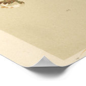  bijenillustratie poster (Hoek)