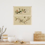  bijenillustratie poster (Keuken)