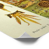  bijenimkerij met honingbijen Kunst Afdrukken Poster (Hoek)