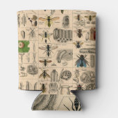 Bijeninsect insect wesp natuurlijke Natuur bijen s Blikjeskoeler (Achterkant)