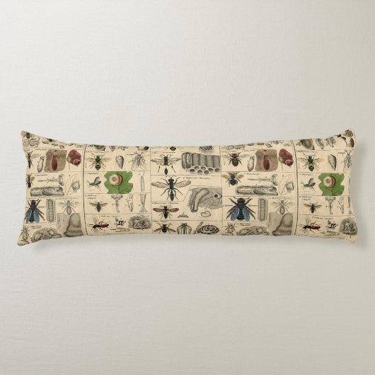 Bijeninsect insect wesp natuurlijke Natuur bijen s Lichaamskussen (Voorkant)