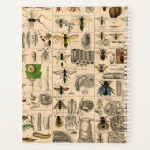 Bijeninsect insect wesp natuurlijke Natuur bijen s Planner (Achterkant)