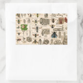 Bijeninsect insect wesp natuurlijke Natuur bijen s Rechthoekige Sticker (Tas)