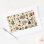 Bijeninsect insect wesp natuurlijke Natuur bijen s Rechthoekige Sticker (Envelop)