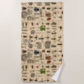 Bijeninsect insect wesp natuurlijke Natuur bijen s Strandlaken (Voorkant)