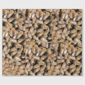 Bijeninsecten, verpakkingspapier cadeaupapier (Vlak)