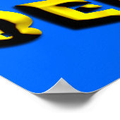 Bijenjoods Poster (Hoek)