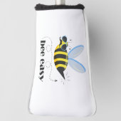 Bijenkarakter met snor zonnebril Bee Easy Golfheadcover (Draai 90)